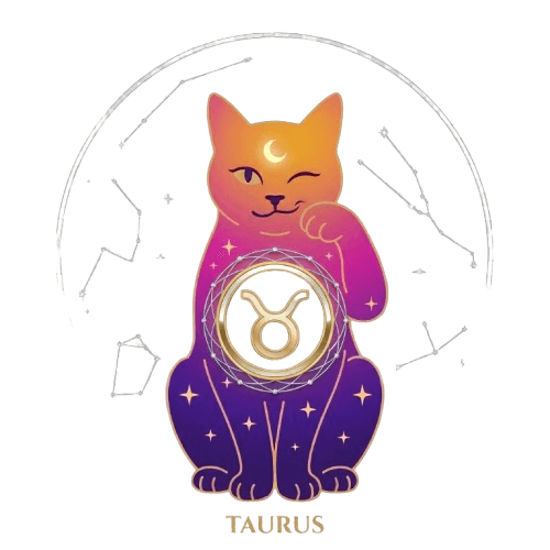 Taurus zodiac sign illustration
